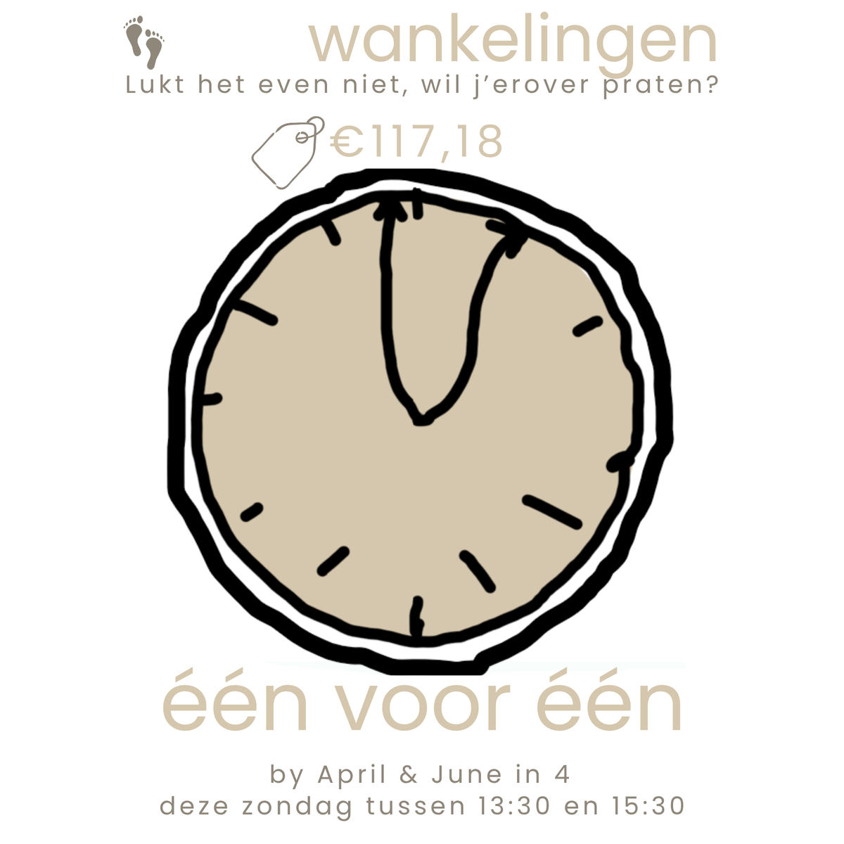 wankelingen op zondag 13:30