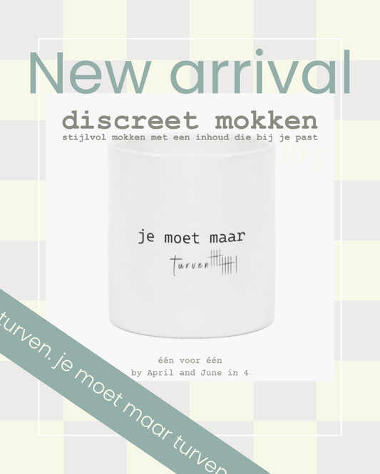 ♥ je moet maar turven, 1st en cadeau