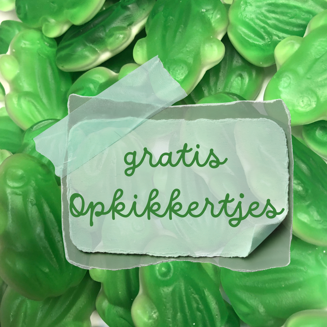 ♥ je moet maar turven, 1st en cadeau
