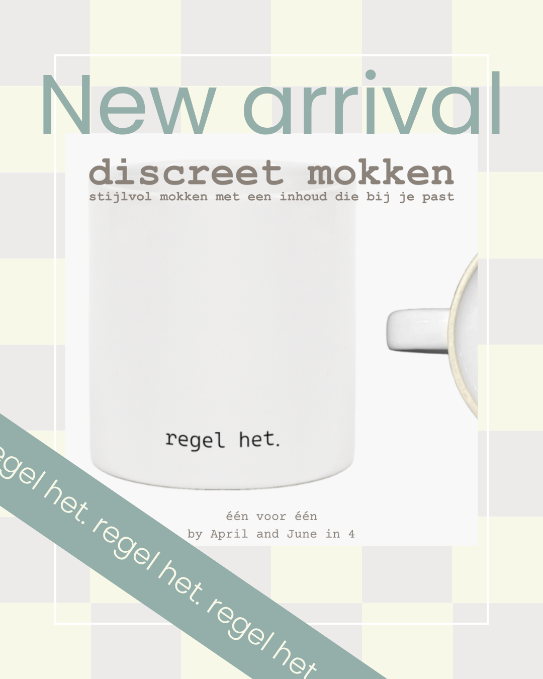 ♥ regel het, 1st en cadeau