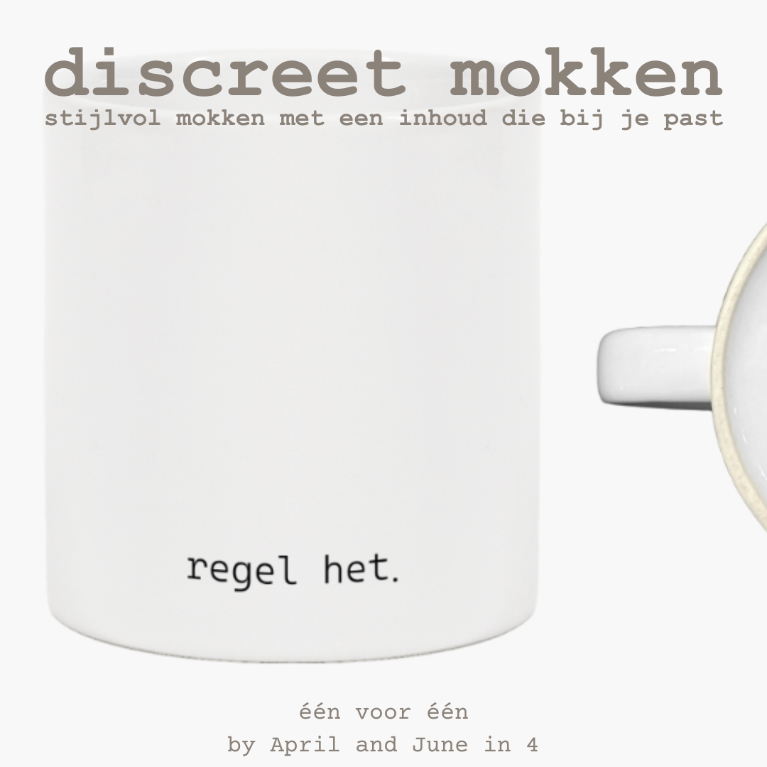 ♥ regel het, 4st in bulk